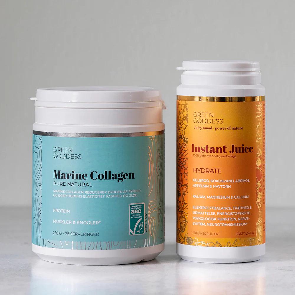 Hydrate Instant Juice + kollageen Pure Natural