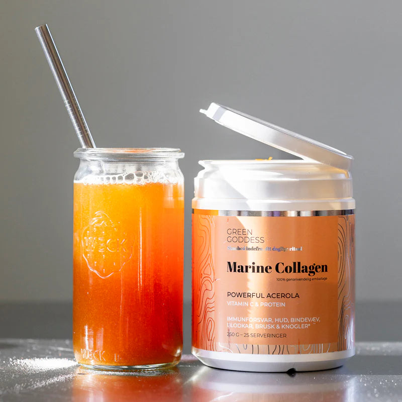 Powerful Acerola mereline kollageen C-vitamiiniga, 250 g