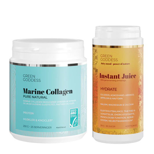 Hydrate Instant Juice + kollageen Pure Natural